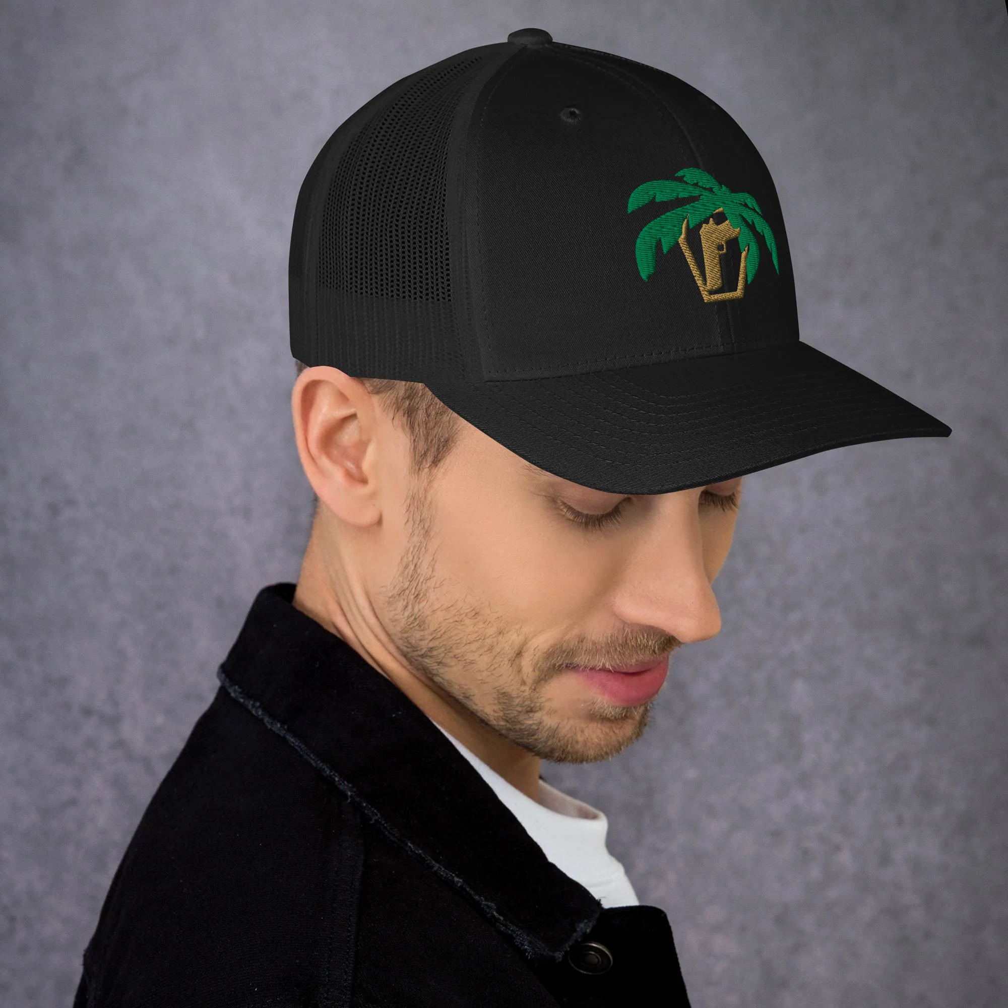 Palm Trucker Cap - Image 3