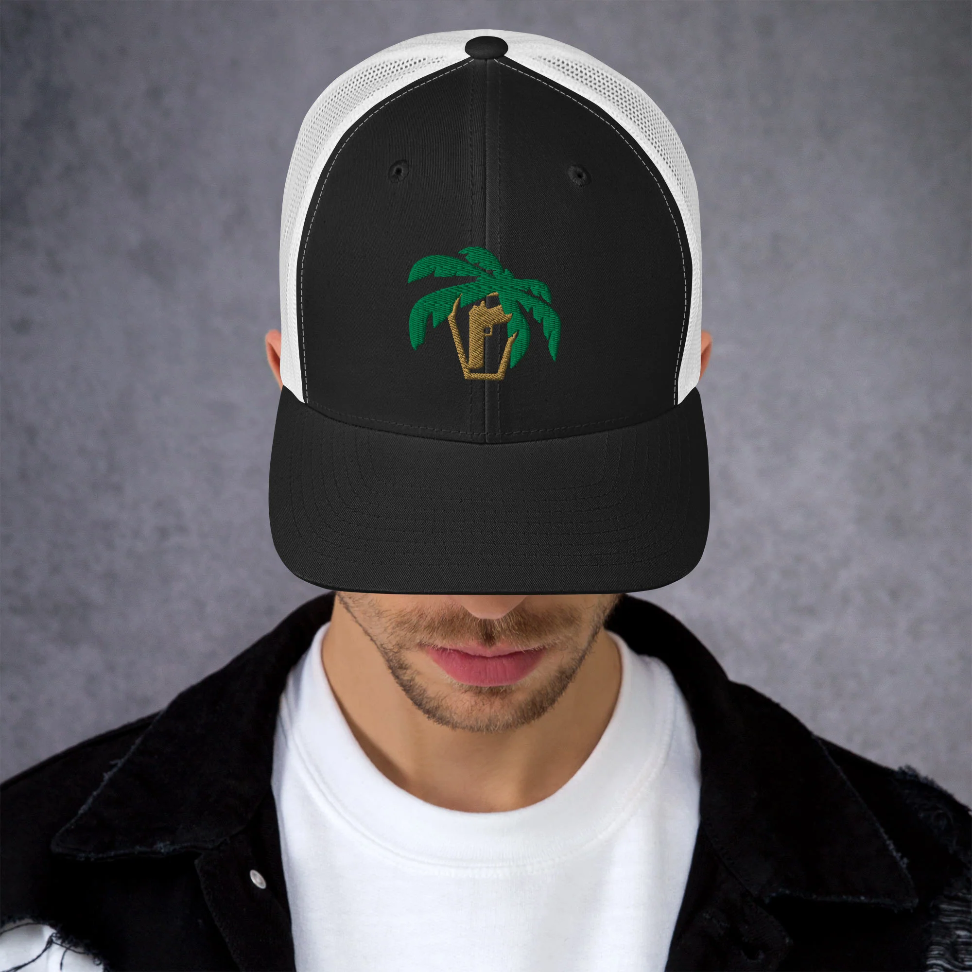 Palm Trucker Cap - Image 4