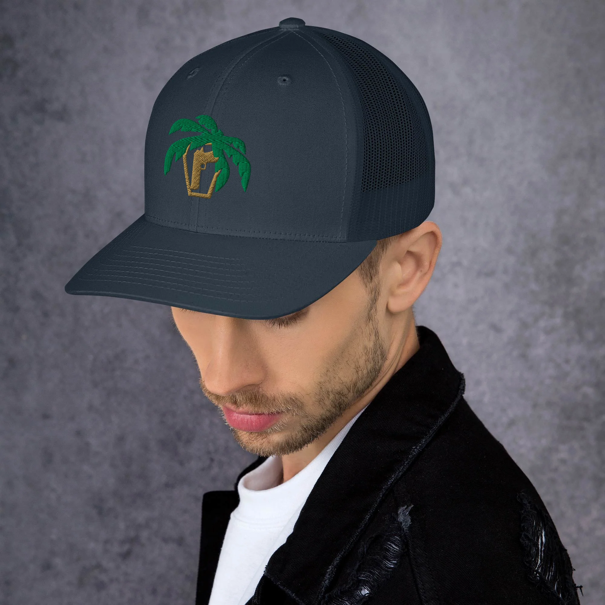 Palm Trucker Cap - Image 8